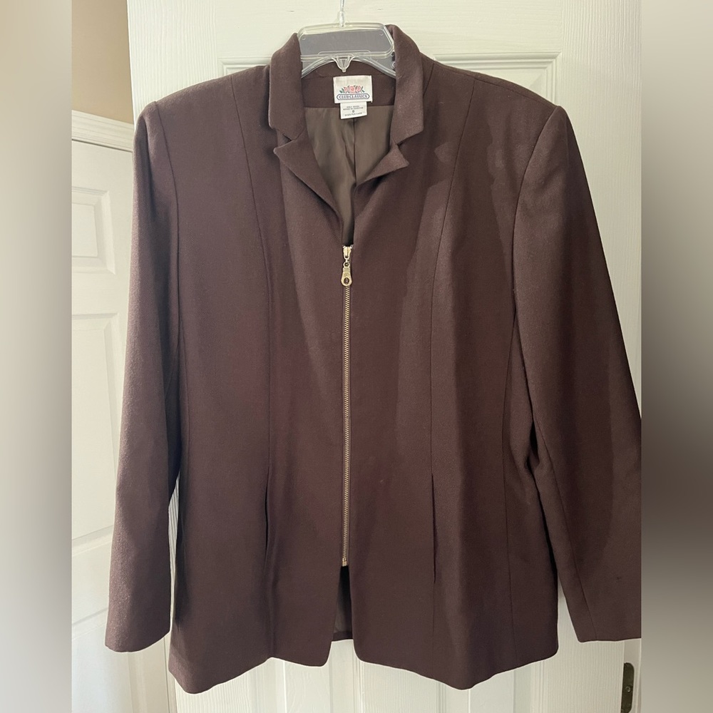 Womens Brown skirt set